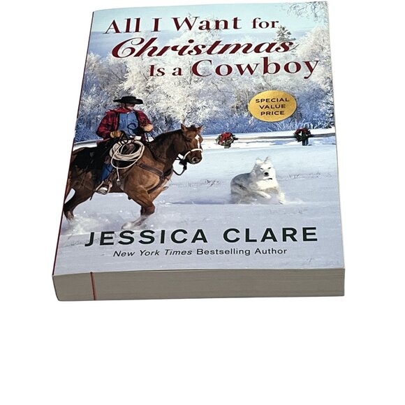 All I Want for Christmas Is a Cowboy Book by Jessica Clare Romance Novel - Picture 1 of 4